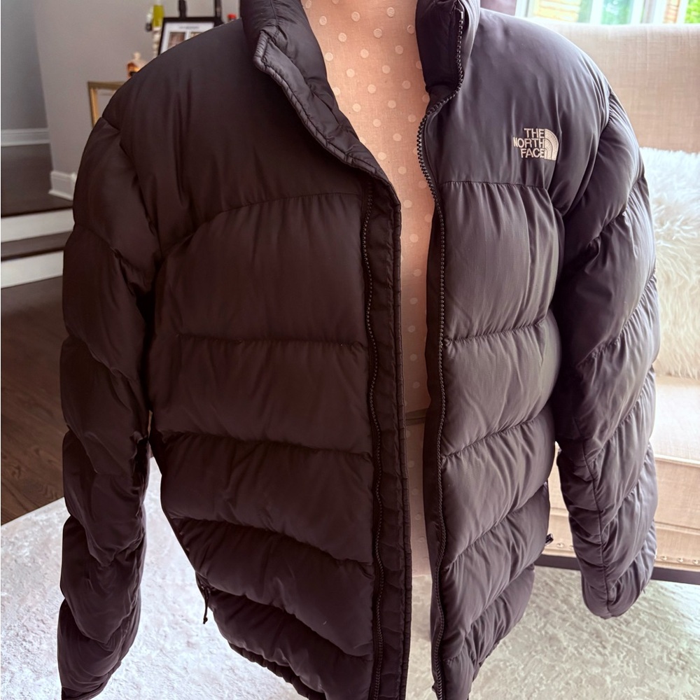 The North Face Men's Charcoal Puffer Jacket